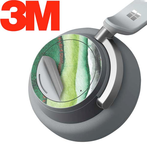 Kiwi Watercolor Geode Surface Headphones Skin