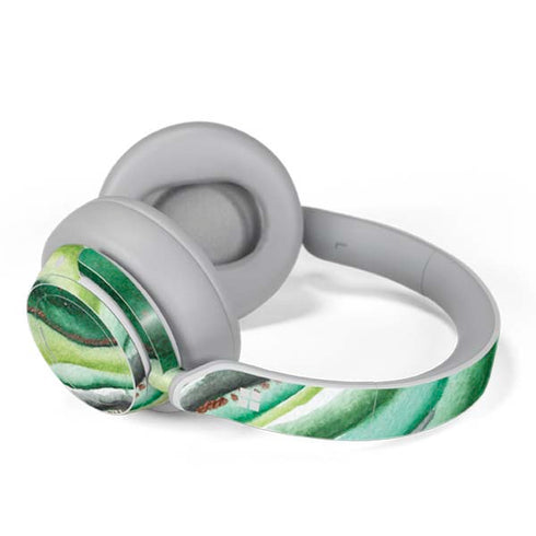 Kiwi Watercolor Geode Surface Headphones Skin