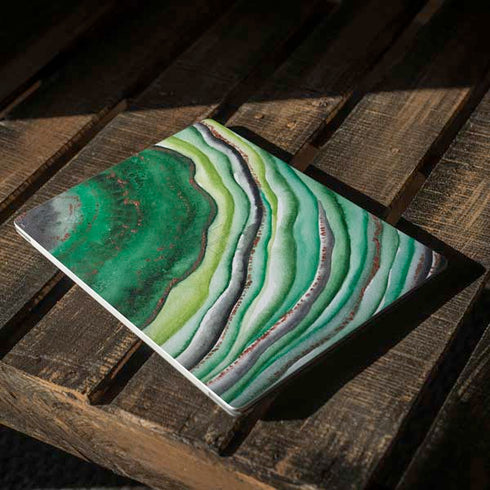 Kiwi Watercolor Geode Surface Laptop 2 Skin