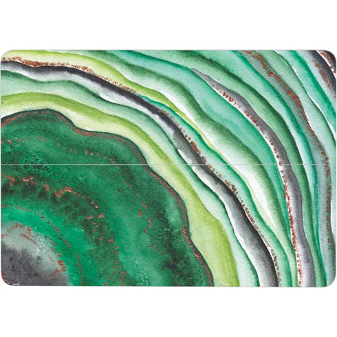 Kiwi Watercolor Geode Surface Laptop Studio Skin