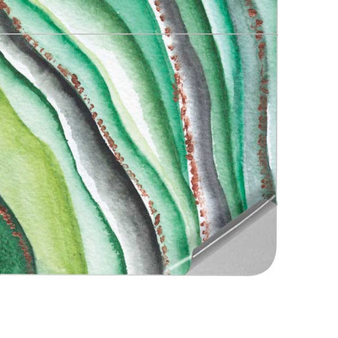 Kiwi Watercolor Geode Surface Laptop Studio Skin