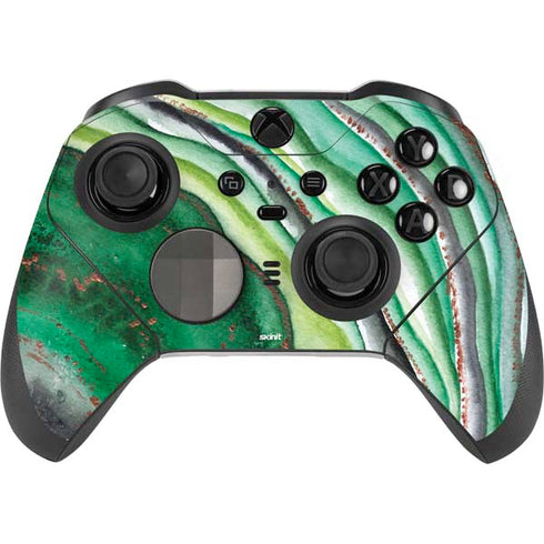 Kiwi Watercolor Geode Xbox Elite Wireless Controller Series 2 Skin