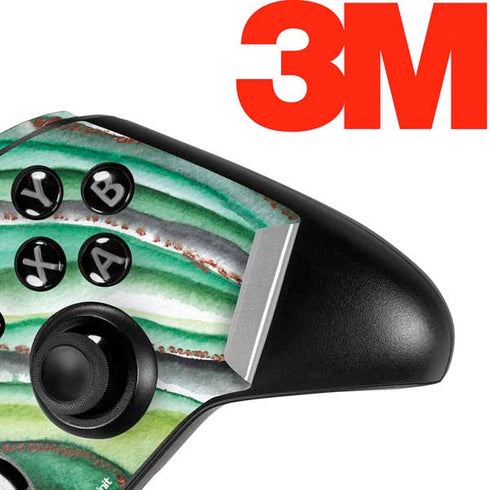 Kiwi Watercolor Geode Xbox One Elite Controller Skin
