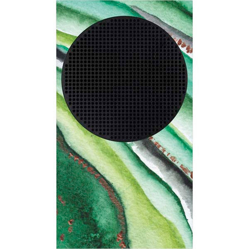 Kiwi Watercolor Geode Xbox Series S Skins