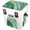 Kiwi Watercolor Geode YETI Roadie 24 Hard Cooler Skin