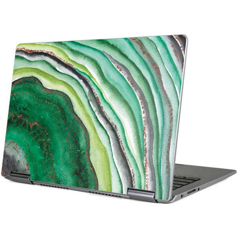 Kiwi Watercolor Geode Yoga 710 14in Skin
