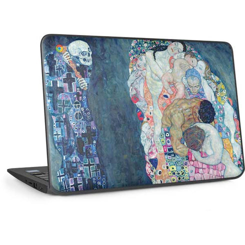 Klimt - Death and Life by Klimt HP Chromebook Skin