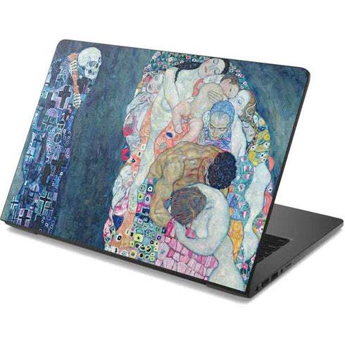 Gustav Klimt Death and Life Dell Chromebook Skin