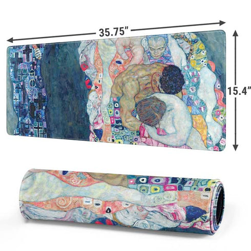 Klimt - Death and Life by Klimt Gaming Mouse Pad