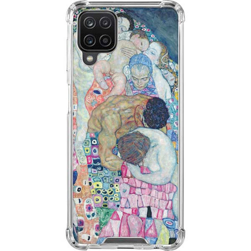 Gustav Klimt Death and Life Galaxy A12 Clear Case