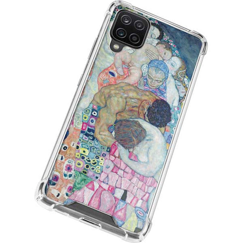 Gustav Klimt Death and Life Galaxy A12 Clear Case