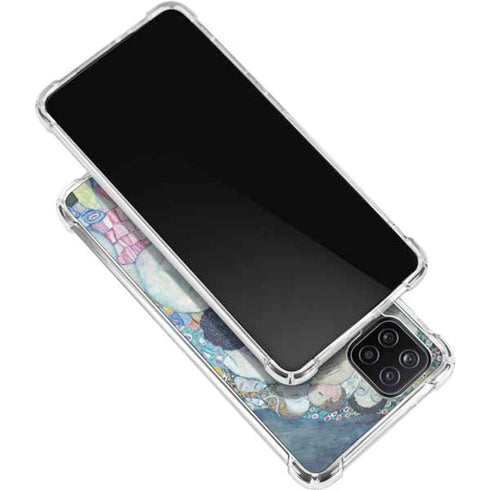 Gustav Klimt Death and Life Galaxy A12 Clear Case