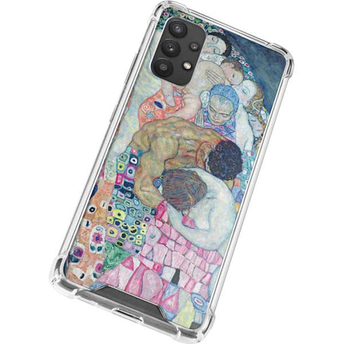 Gustav Klimt Death and Life Galaxy A32 5G Clear Case