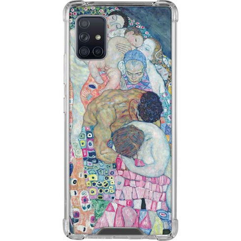 Gustav Klimt Death and Life Galaxy A51 5G Clear Case