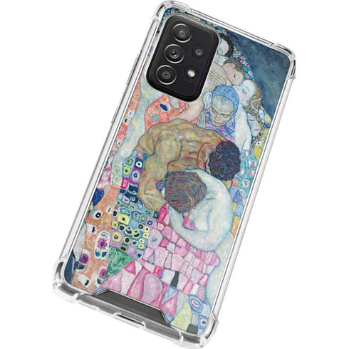 Gustav Klimt Death and Life Galaxy A52 5G Clear Case