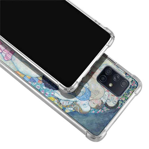 Gustav Klimt Death and Life Galaxy A71 5G Clear Case