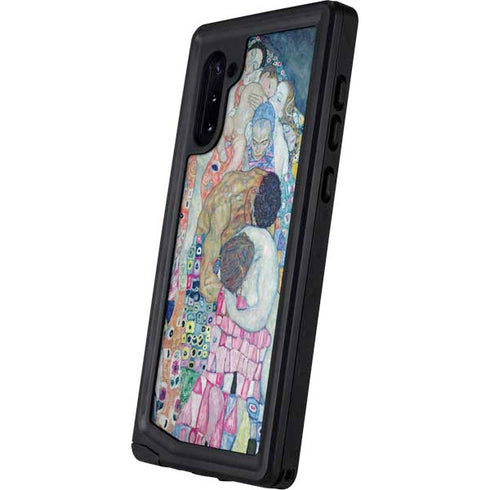 Gustav Klimt Death and Life Galaxy Note 10 Waterproof Case