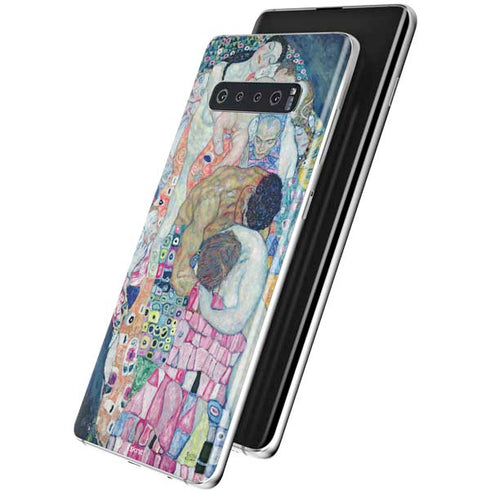 Gustav Klimt Death and Life Galaxy S10 Skin