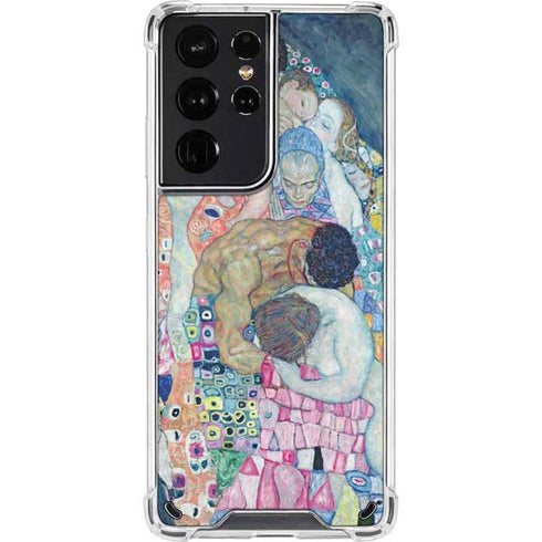 Gustav Klimt Death and Life Galaxy S21 Ultra 5G Clear Case