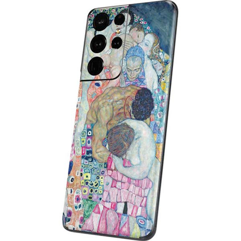 Gustav Klimt Death and Life Galaxy S21 Ultra 5G Skin