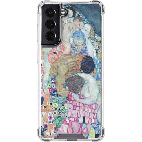 Gustav Klimt Death and Life Galaxy S22 Clear Case