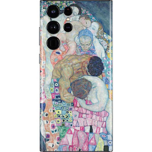Gustav Klimt Death and Life Galaxy S22 Ultra Skin