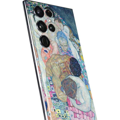 Gustav Klimt Death and Life Galaxy S22 Ultra Skin