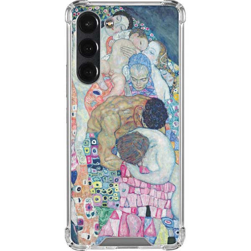 Gustav Klimt Death and Life Galaxy S23 Plus Clear Case