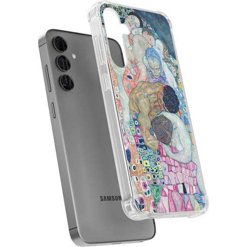 Klimt - Death and Life by Klimt Galaxy S24 Plus Clear Case