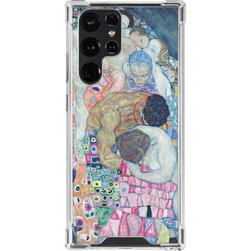 Klimt - Death and Life by Klimt Galaxy S24 Ultra Clear Case