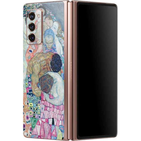 Gustav Klimt Death and Life Galaxy Z Fold2 5G Skin
