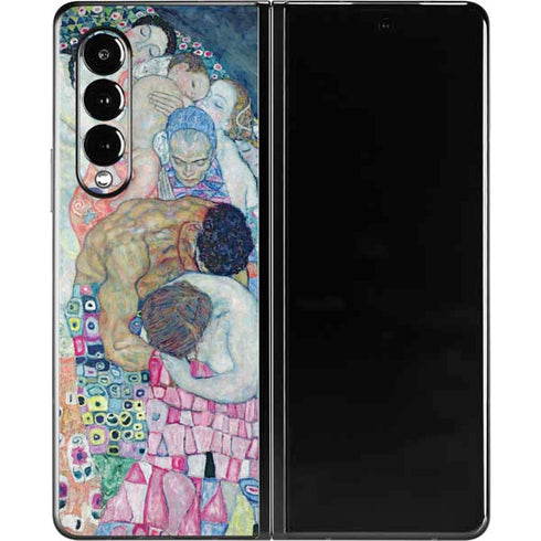 Gustav Klimt Death and Life Galaxy Z Fold3 5G Skin