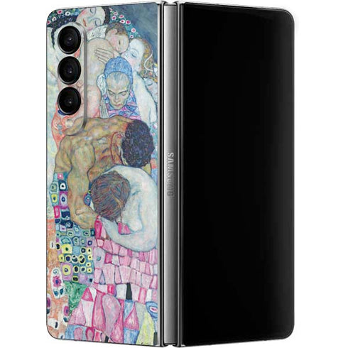 Gustav Klimt Death and Life Galaxy Z Fold4 5G Skin