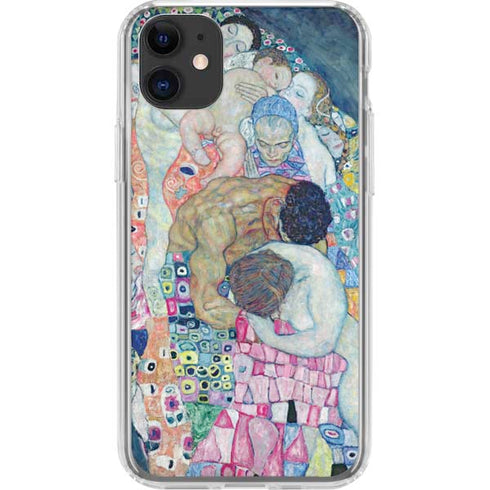 Klimt - Death and Life by Klimt iPhone 11 Clear Case