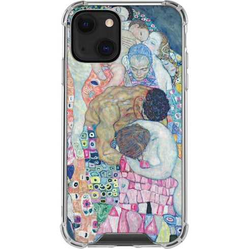 Klimt - Death and Life by Klimt iPhone 15 Plus Clear Case