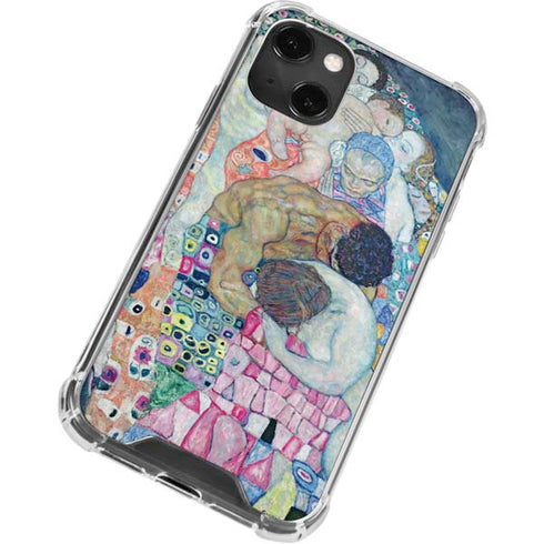 Klimt - Death and Life by Klimt iPhone 15 Plus Clear Case