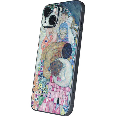 Gustav Klimt Death and Life iPhone 14 Plus Skin