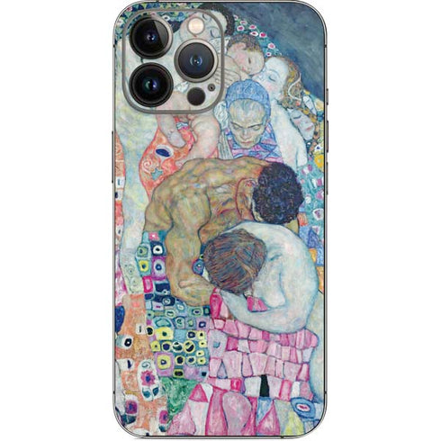 Gustav Klimt Death and Life iPhone 14 Pro Max Skin