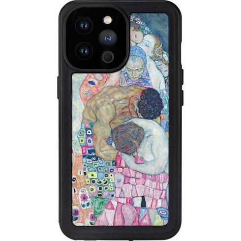 Gustav Klimt Death and Life iPhone 14 Pro Max Waterproof Case