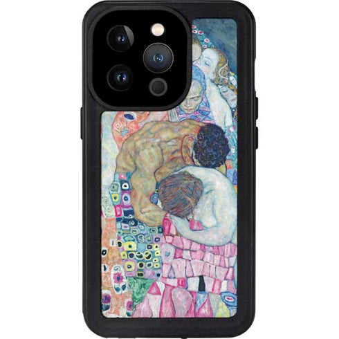 Gustav Klimt Death and Life iPhone 14 Pro Waterproof Case