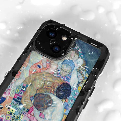 Klimt - Death and Life by Klimt iPhone 15 Waterproof Case