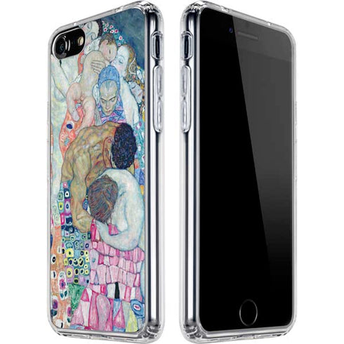 Gustav Klimt Death and Life iPhone SE (2nd & 3rd Gen) Clear Case