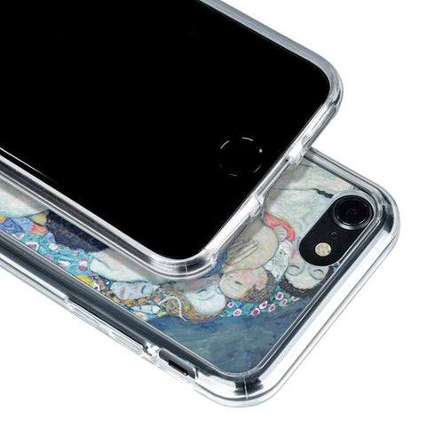 Gustav Klimt Death and Life iPhone SE (2nd & 3rd Gen) Clear Case