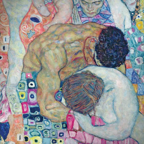 Gustav Klimt Death and Life iPhone X Skin