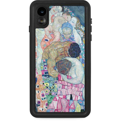 Gustav Klimt Death and Life iPhone XR Waterproof Case