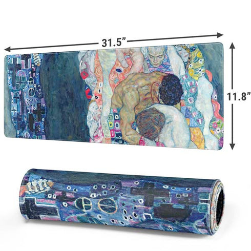 Klimt - Death and Life by Klimt Gaming Mouse Pad