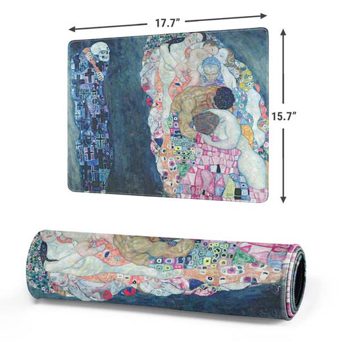 Klimt - Death and Life by Klimt Gaming Mouse Pad