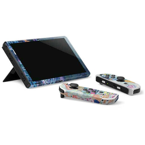 Gustav Klimt Death and Life Nintendo Switch OLED (2021) Skin