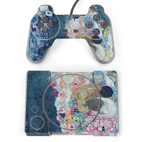Gustav Klimt Death and Life PlayStation Classic Bundle Skin