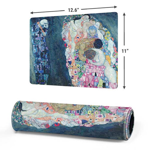 Klimt - Death and Life by Klimt Gaming Mouse Pad